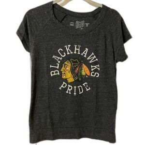 Chicago Blackhawks raglan tee